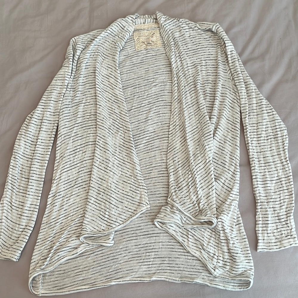 Striped thin sweater